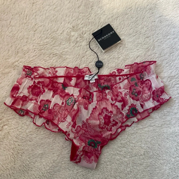 Burberry Other - NWT Burberry Pink Floral Underwear
